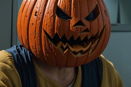 SD1.5 Pumpkin Head LoRA