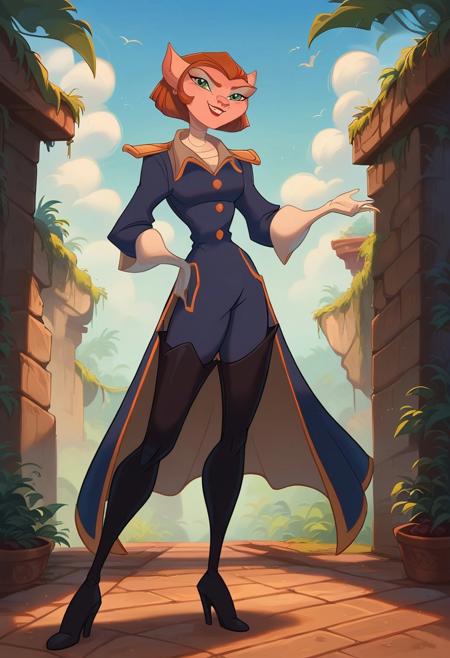 Captain Amelia Smollet - (Treasure Planet) - Character LoRA - [Pony]