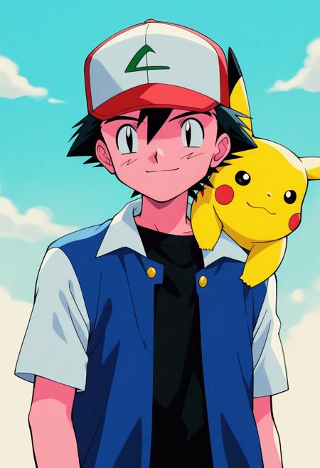 Ash Ketchum / Satoshi - Kanto version - Pony + Illustrious