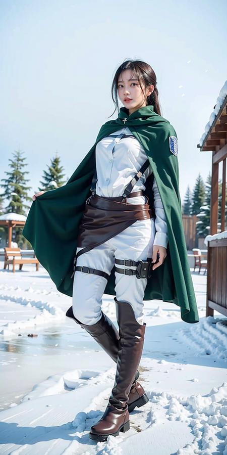 Survey Corps Uniform (Attack on Titan) [Pony & SD1.5]