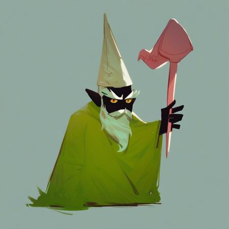 Crawly green gnome | Concept