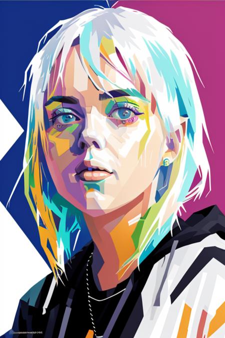 Wedha Pop Art Potrait aka WPAP - LoRA Style