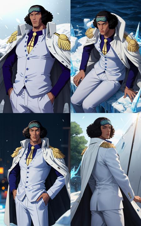 Kuzan Aokiji | One Piece | KoFi Commissioned | 3 Attires