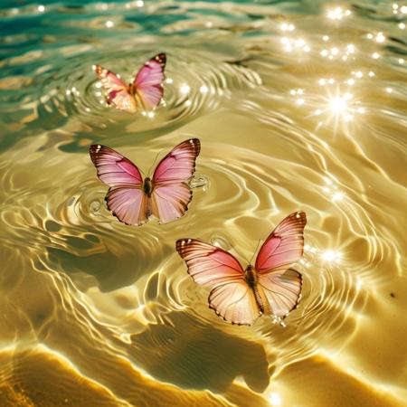 Fantasy water butterfly梦幻水中蝴蝶