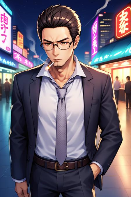 Kiryu Kazuma (Like a Dragon/ Yakuza) [PONYXL] Character Lora