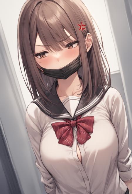 jaw mask / chin mask / 顎マスク
