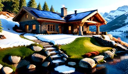 mountain family houses