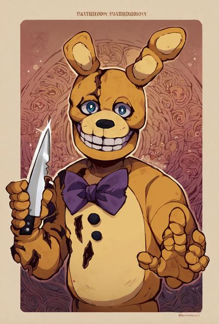 Springtrap / Spring bonnie / The Yellow Rabbit FNAF movie / Five Nights at Freddy's movie版本v1.0 (ID: 1167564)