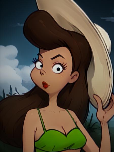 Brunette Beach Babe - Hey Arnold - 2000版本V1 (ID: 598012)