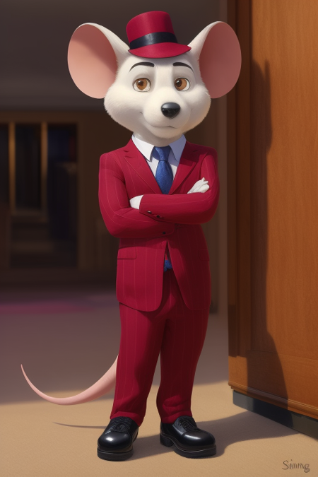 Mike the Mouse (Sing!), Furry Character LoRA版本v1.0 (ID: 152420)