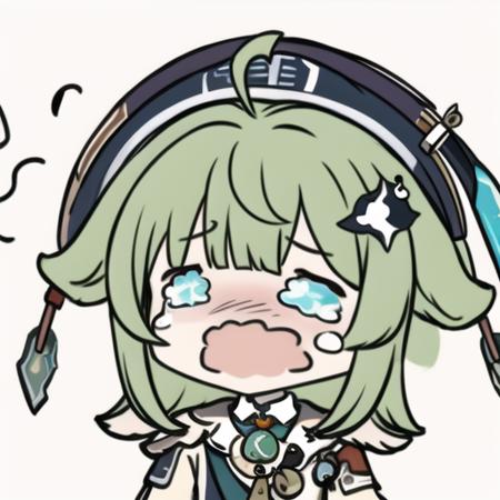 我哭|crying+chibi|表情包