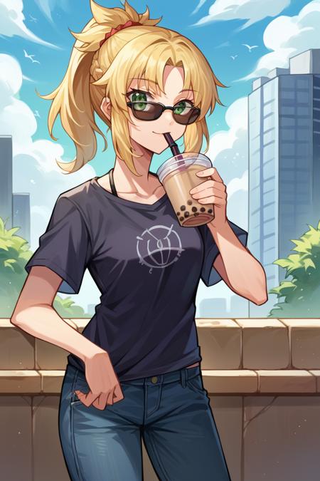 Mordred/モードレッド (Fate/Apocrypha) SDXL LoRA | 6+ Outfits [Pony Diffusion]