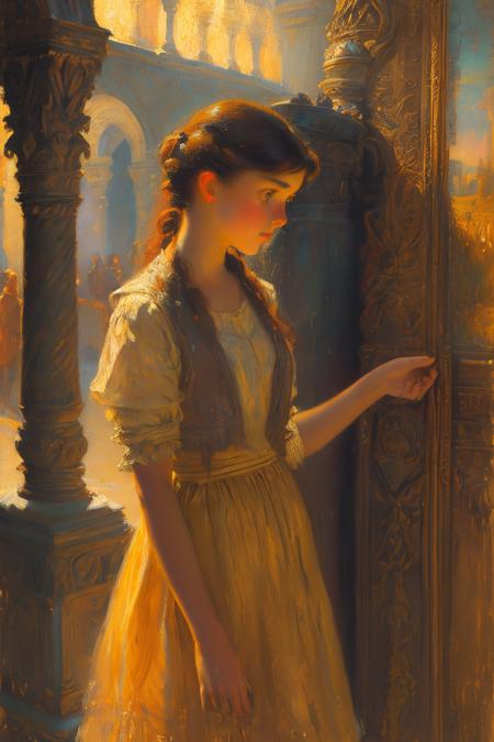 style of Gaston Bussiere 214