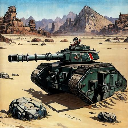 Leman Russ Battle Tank - Warhammer 40,000