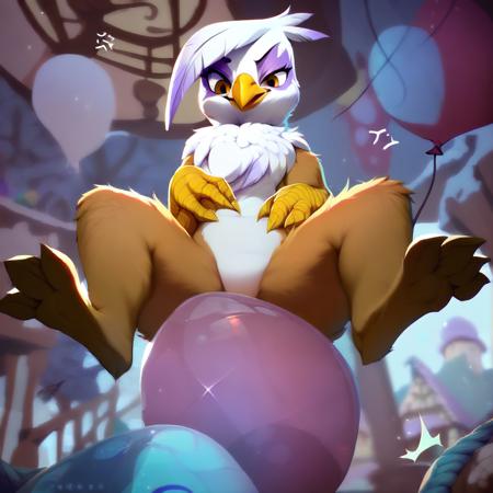Sitting on a Balloon for PonyDiffusionXL v6