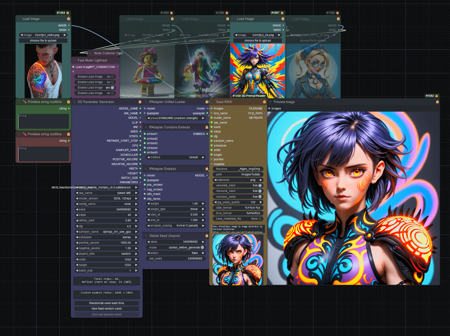 MHXL - Promptless Image 2 Image - IP Adapter v2 (SDXL)版本v1.0 (ID: 462448)