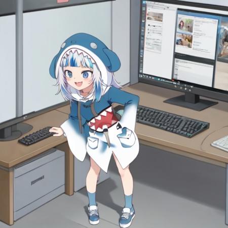 Gawr Gura (Tonari Animation Style)