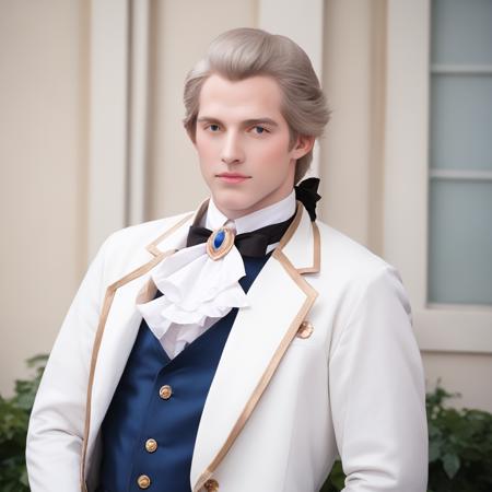 18th century men (rococo clothing, makeup, wigs -  PonyXL)