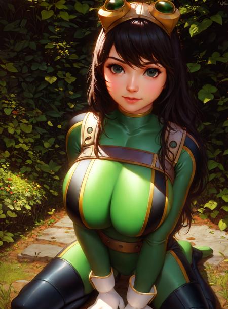 asui tsuyu \ frog girl