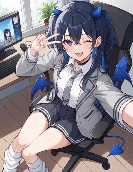 [Request] Uruha Ichinose (Vspo!) / SDXL Pony Diffusion版本v1.0 (ID: 565796)