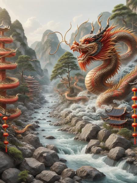 Lunar New Year: Dragon Style SDXL