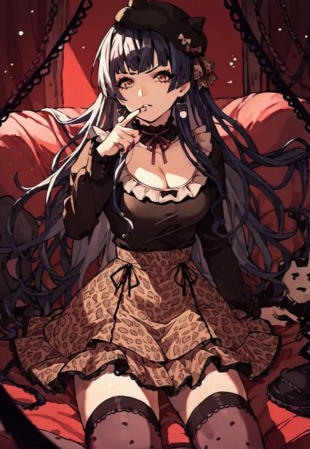 mayuzumi_fuyuko (黛冬 優子), idolmaster, gothic dress版本V1 (ID: 836819)
