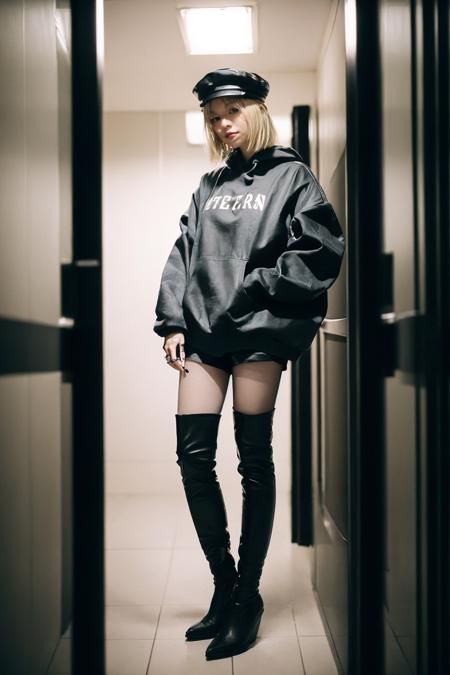 ZARA(like)-CowboyThighBoots 仿ZARA牛仔跟过膝靴