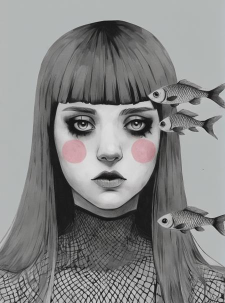 Graphic portrait