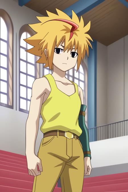 Free De La Hoya (フリー・デラホーヤ) - Beyblade Burst Evolution (ベイブレードバースト神) - (Pony) [Comission]