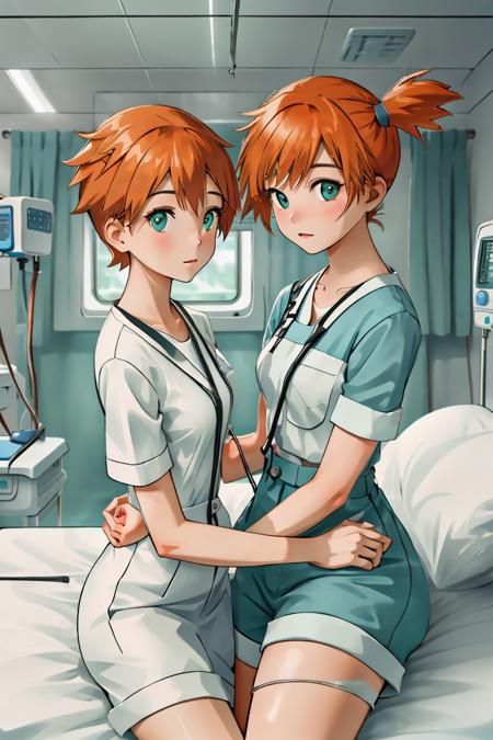 Nurse examines Patent/Nurse