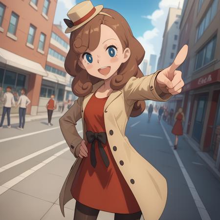 Katrielle Layton カトリーエイル・レイトン // Illustrious/Pony Character LoRA // Layton's Mystery Journey レイトン ミステリージャーニー