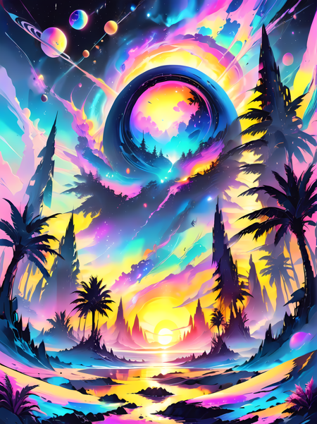 Otherworldly Colorscapes XL