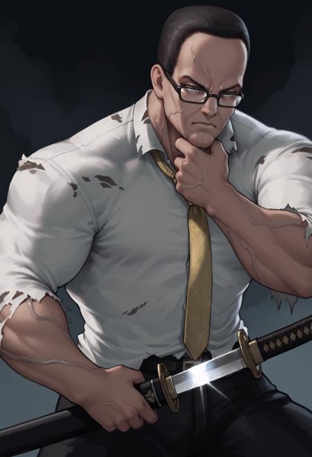 Senator Armstrong NoobAi (Metal Gear Rising: Revengeance) | LoRA