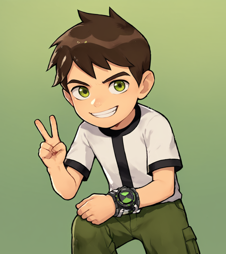ben tennyson(ben10) for pony/autismmix