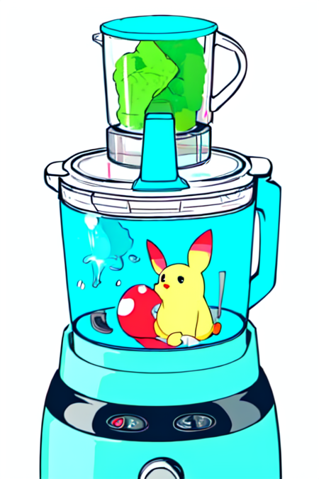 Carbuncle in a Blender (Noulith Maker 3000) [FFXIV] [Meme LoRa]