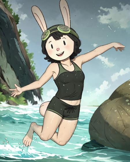 Ranger Rabbit (Elinor Wonders Why) LoRA for SD 1.5 (_r4b_)