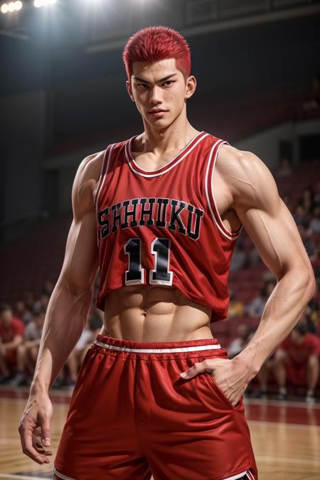 Hanamichi Sakuragi - Slam Dunk (Pony + SD1.5)