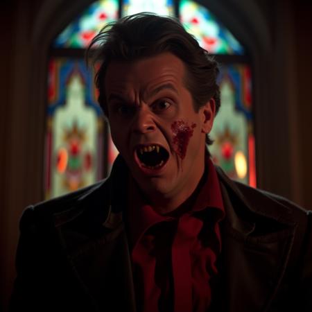 Fright Night 1985 Film Style XL + F1D (Horror Vampire Style)