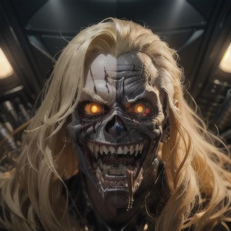 Derek Riggs style (Iron Maiden)