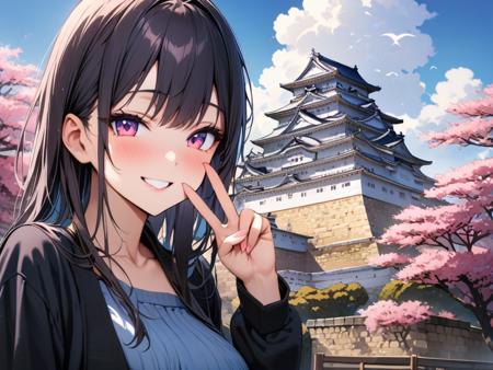 Japanese castle(Himeji castle / 姫路城)