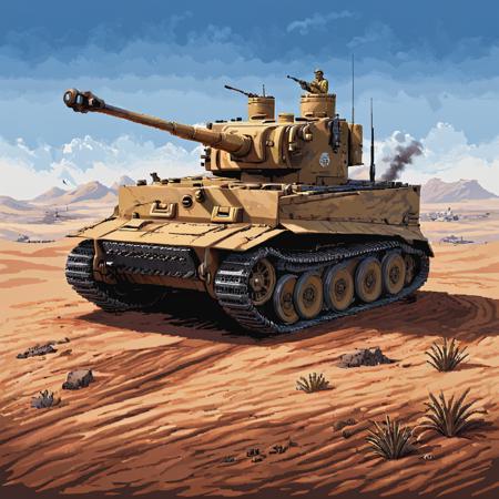 Tiger Tank (SDXL)
