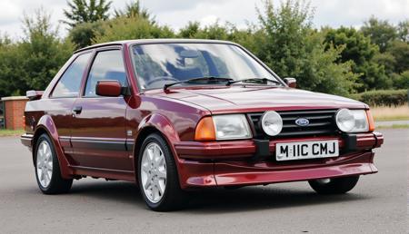 Ford Escort Mk3 - Euro model (FLUX.D)