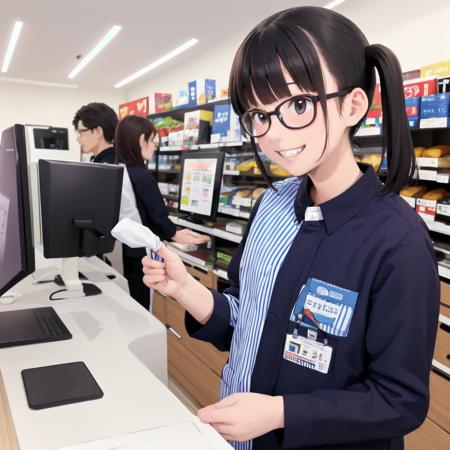 コンビニの店内L SD15