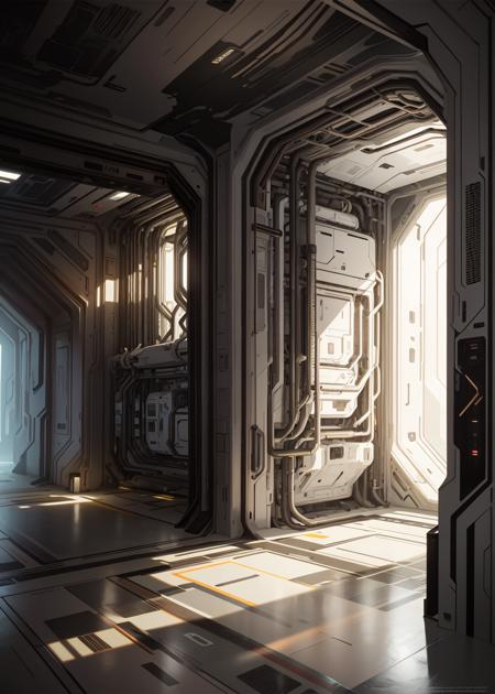 SciFi panel material (Spacecraft interior )
