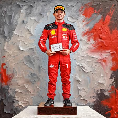 F1 Driver Charles Leclerc LORA