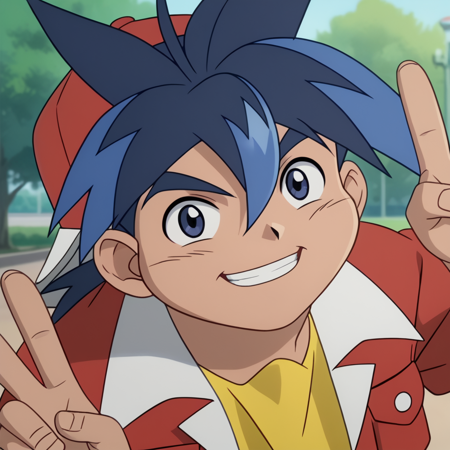 Tyson Granger / Kinomiya Takao (Beyblade) | 木ノ宮タカオ (爆転シュート ベイブレード) | Pony & Illustrious版本Pony (ID: 1052651)
