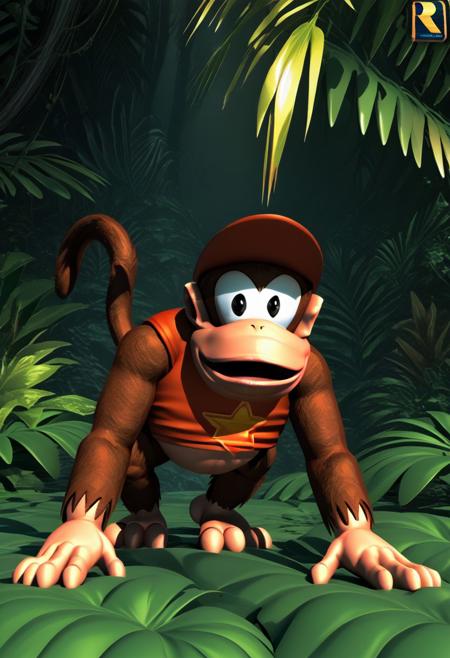 Donkey Kong Country ( multi-character lora ) for Pony版本v1.0 (ID: 543497)