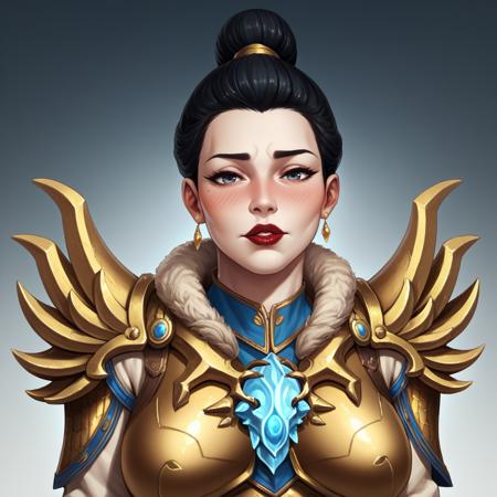 Naryska Leysa, The Golden Knight | Kislev (Total War Warhammer)