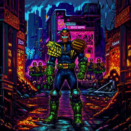 Judge Dredd Comic Style (SDXL)