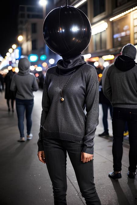 Inflatable Latex Ballhood